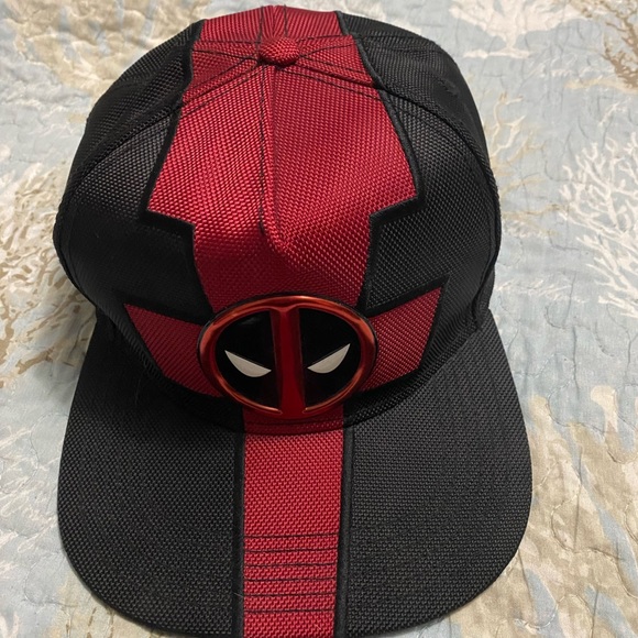 Deadpool Hat - used once - Picture 1 of 5